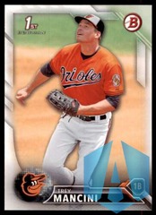 2016 Bowman 1st Trey Mancini #BP38 Baltimore Orioles